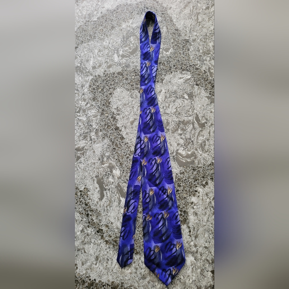 J. Garcia Extra Long Silk Tie